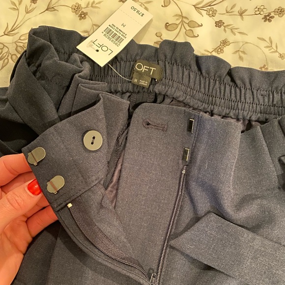 Loft Blue Pants - Picture 4 of 4